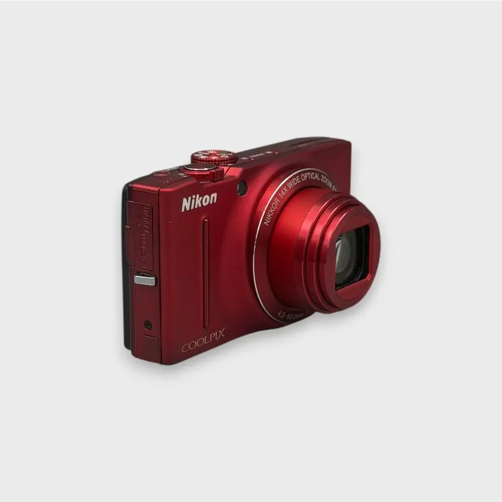 Nikon Coolpix S8200 Digital Camera | 16.1MP | Red